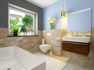 Massivhaus Bungalow BL 115 Variante M von Baudirekt, Innenansicht 10