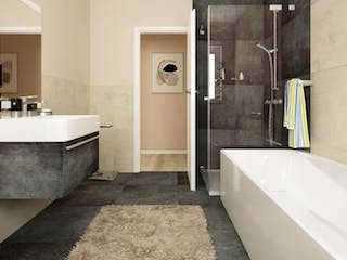 Massivhaus Bungalow BL 135 Variante T von Baudirekt, Innenansicht 11