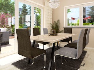 Massivhaus Bungalow BL 135 Variante T von Baudirekt, Innenansicht 3