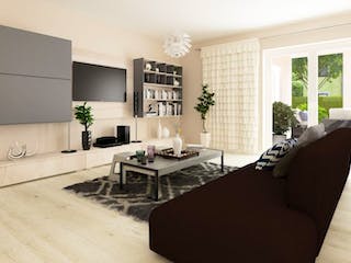 Massivhaus Bungalow BL 135 Variante T von Baudirekt, Innenansicht 4