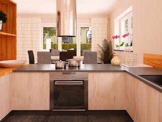 Massivhaus Bungalow BL 135 Variante T von Baudirekt, Innenansicht 8