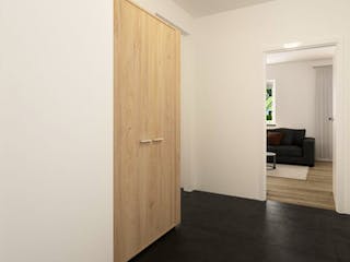 Massivhaus Bungalow BL 80 Variante M von Baudirekt, Bungalow Innenansicht 2