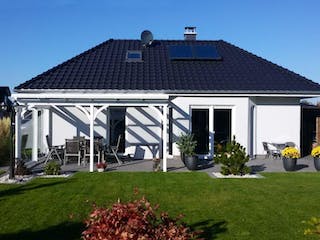 Massivhaus Bungalow Rerik von ROTH-MASSIVHAUS, Bungalow Außenansicht 3