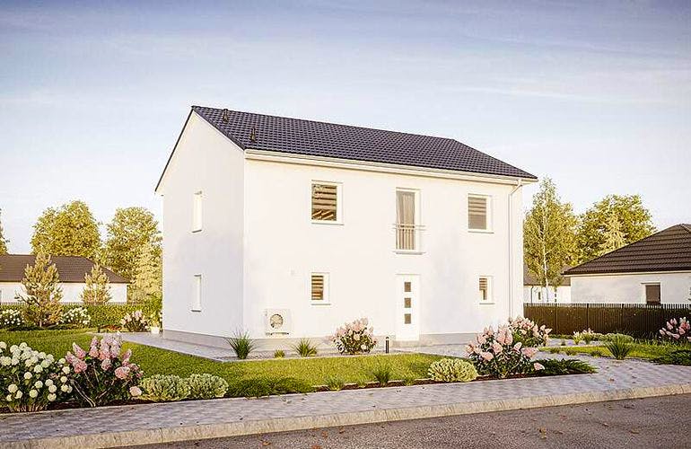 Massivhaus Calvus 631 (inactive) von Heinz von Heiden Schlüsselfertig ab 248474€, Außenansicht 1