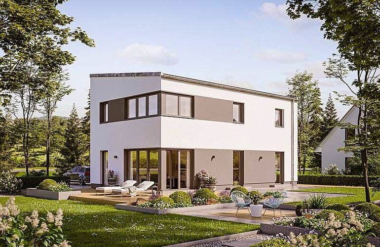 Massivhaus Cirro 361 (inactive) von Heinz von Heiden Schlüsselfertig ab 264288€, Außenansicht 1
