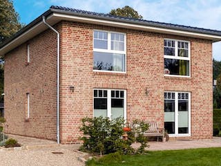 Massivhaus CITY von Kagebau, Stadtvilla Außenansicht 1