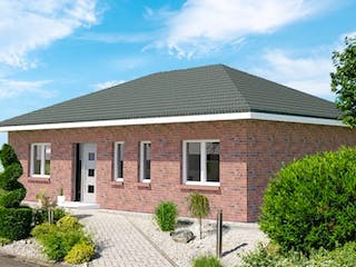 Massivhaus COTTAGE von Kagebau, Bungalow Außenansicht 3