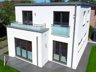 Massivhaus CUBE-M von Kagebau, Cubushaus Außenansicht 1