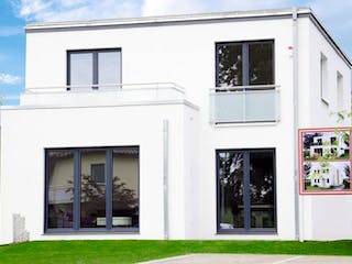 Massivhaus CUBE-M von Kagebau, Cubushaus Außenansicht 2