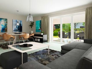 Massivhaus Doppelhaus DH 120 Variante M von Baudirekt, Innenansicht 9