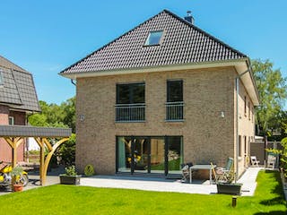 Massivhaus Duo Stadtvilla 130 von ECO System HAUS Schlüsselfertig ab 292600€, Stadtvilla Außenansicht 3