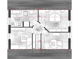 Massivhaus Einfamilienhaus Elias von Massive Wohnbau,  Grundriss 2