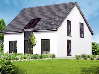 Massivhaus Einfamilienhaus Piet von Massive Wohnbau,  Außenansicht 1