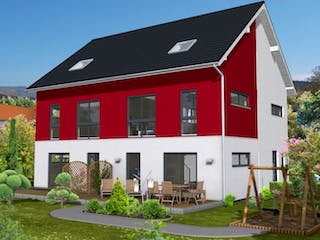 Massivhaus Frankfurt 153 von PRO-IM Neo, Außenansicht 1