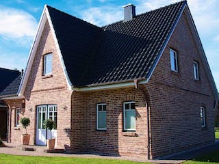 Massivhaus FRIESE von Kagebau, Außenansicht 2