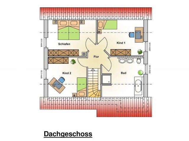 Massivhaus Haus Classic von ÄSTHETIK-HAUS Schlüsselfertig ab 224280€, Grundriss 1 Massivhaus Haus Classic von ÄSTHETIK-HAUS Schlüsselfertig ab 224280€, Grundriss 1