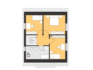 Massivhaus Haus Wismar von ROTH-MASSIVHAUS, Grundriss 1