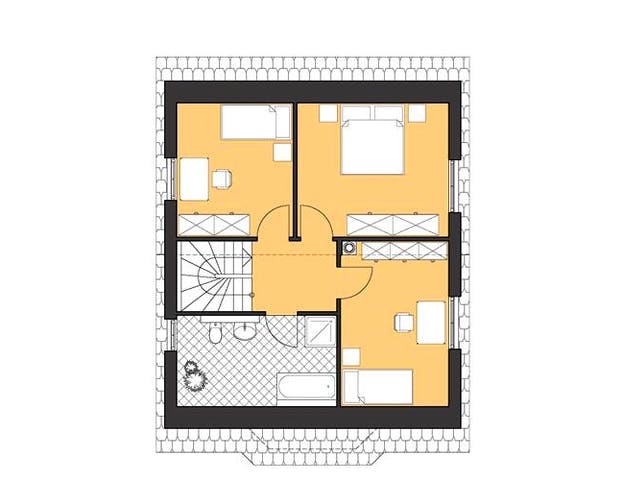 Massivhaus Haus Wismar von ROTH-MASSIVHAUS,  Grundriss 1