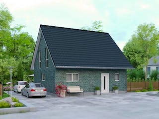 Massivhaus IL-1-129 von Elbe-Haus BauinformationsZentrum Dresden,  Außenansicht 3