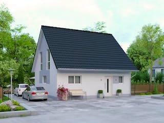 Massivhaus IL-1-129 von Elbe-Haus®,  Außenansicht 1