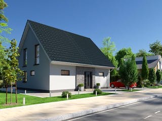 Massivhaus IL-1-142 von Elbe-Haus®, Außenansicht 3