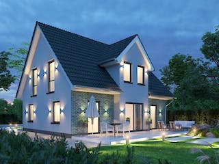 Massivhaus IL-1-142 von Elbe-Haus®, Außenansicht 1