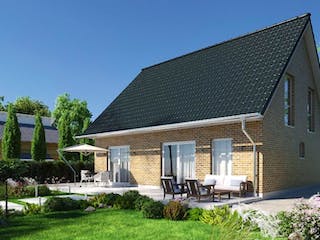 Massivhaus IL-1-152 von Elbe-Haus BauinformationsZentrum Dresden,  Außenansicht 1