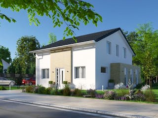 Massivhaus IL-1-166 von Elbe-Haus®,  Außenansicht 4