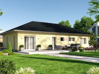 Massivhaus IL-3-112 von Elbe-Haus BauinformationsZentrum Dresden, Bungalow Außenansicht 3