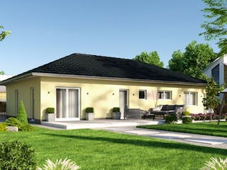 Massivhaus IL-3-112 von Elbe-Haus®, Bungalow Außenansicht 3