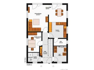 Massivhaus IL-6-158 von Elbe-Haus BauinformationsZentrum Dresden, Stadtvilla Grundriss 3