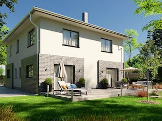 Massivhaus IL-6-206 von Elbe-Haus BauinformationsZentrum Dresden, Stadtvilla Außenansicht 3