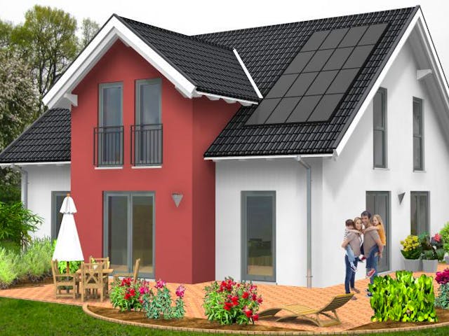 Satteldach Haus Dernbach 80-005