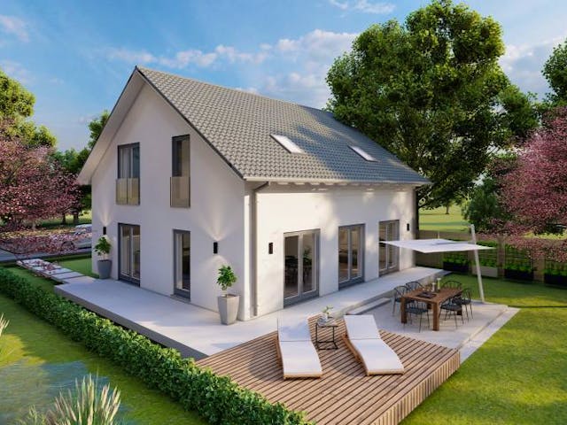 Satteldach Haus Mehlem 80-060