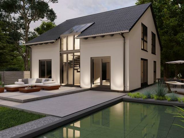 Satteldach Haus Oberlahr 70-035