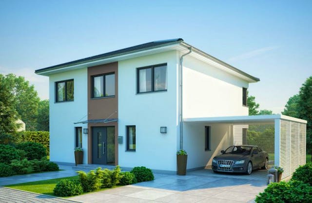 Stadtvilla mit Carport Centro von Kern-Haus