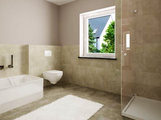 Massivhaus Stadtvilla SV155 Variante T von Baudirekt, Stadtvilla Innenansicht 9