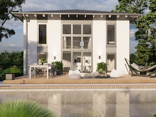 Massivhaus Stadtvilla Wassenach 40-020 von Econ Das Haus, Stadtvilla Außenansicht 1