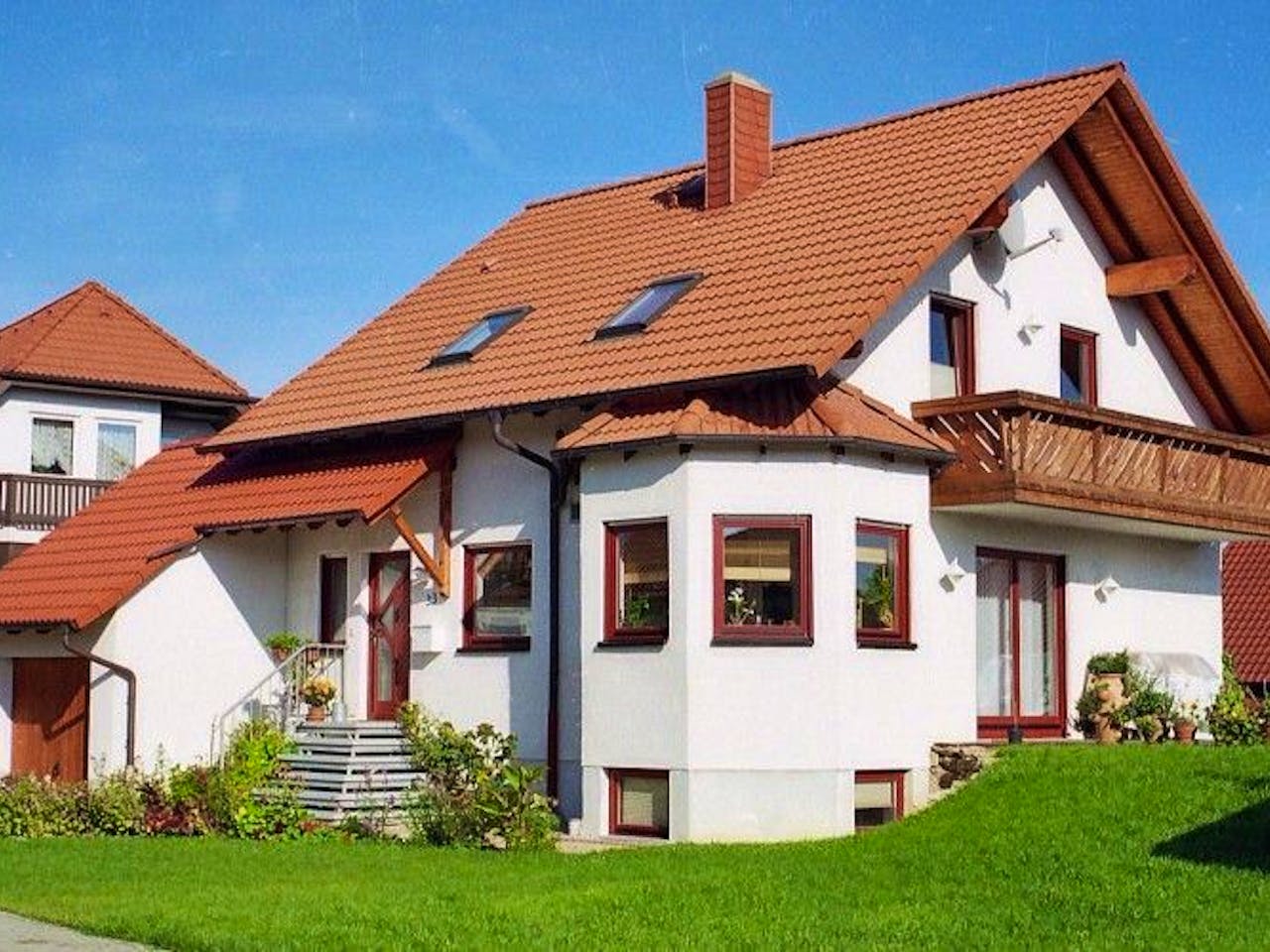 Massivhaus Sybille von HSE Massivhaus, Außenansicht 1