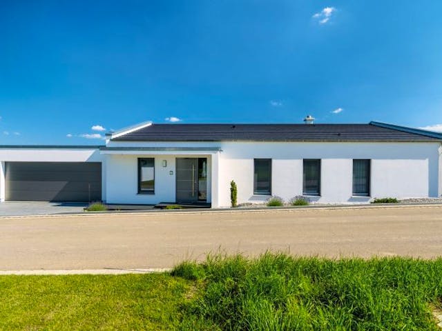 Fertighaus Vitalhaus Klosterberg von Regnauer Hausbau,  Außenansicht 4