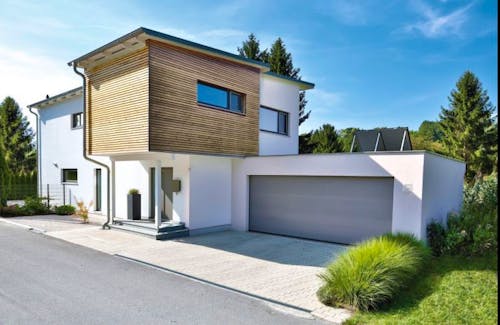 Fertighaus Vitalhaus Riedenthal von Regnauer Hausbau Schlüsselfertig ab 572110€, Außenansicht 1