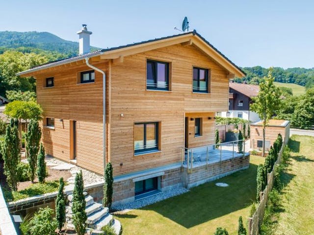 Fertighaus Vitalhaus Wendelstein von Regnauer Hausbau,  Außenansicht 3