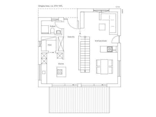 Fertighaus Vitalhaus Wendelstein von Regnauer Hausbau, Satteldach-Klassiker Grundriss 2