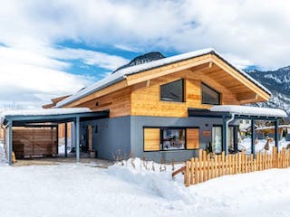 Fertighaus Vitalhaus Wildmoos von Regnauer Hausbau, Außenansicht 4