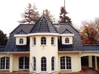 Massivhaus WHITE PEARL 130 FINESSE von domoplan massivhaus, Außenansicht 2