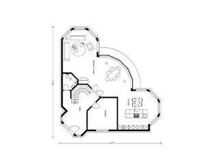 Massivhaus WHITE PEARL 238 von domoplan massivhaus,  Grundriss 1
