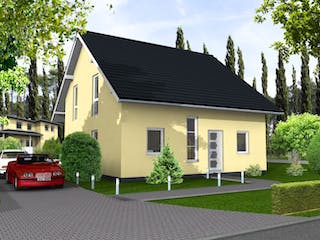 Massivhaus Würzburg 137 von PRO-IM Neo,  Außenansicht 2