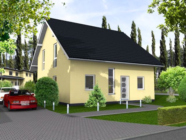Massivhaus Würzburg 137 von PRO-IM Neo,  Außenansicht 2