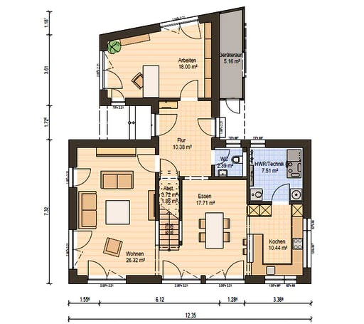 Haas MH Bad Vilbel J 142 Floorplan 3