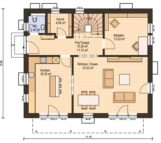 Haas MH Falkenberg 168 Floorplan 3